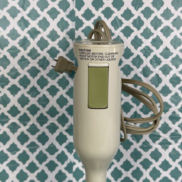 BRAUN Electric Hand-Held Mixer Automatic Immersion Blender Stick 4172-B Tested - Picture 5 of 13